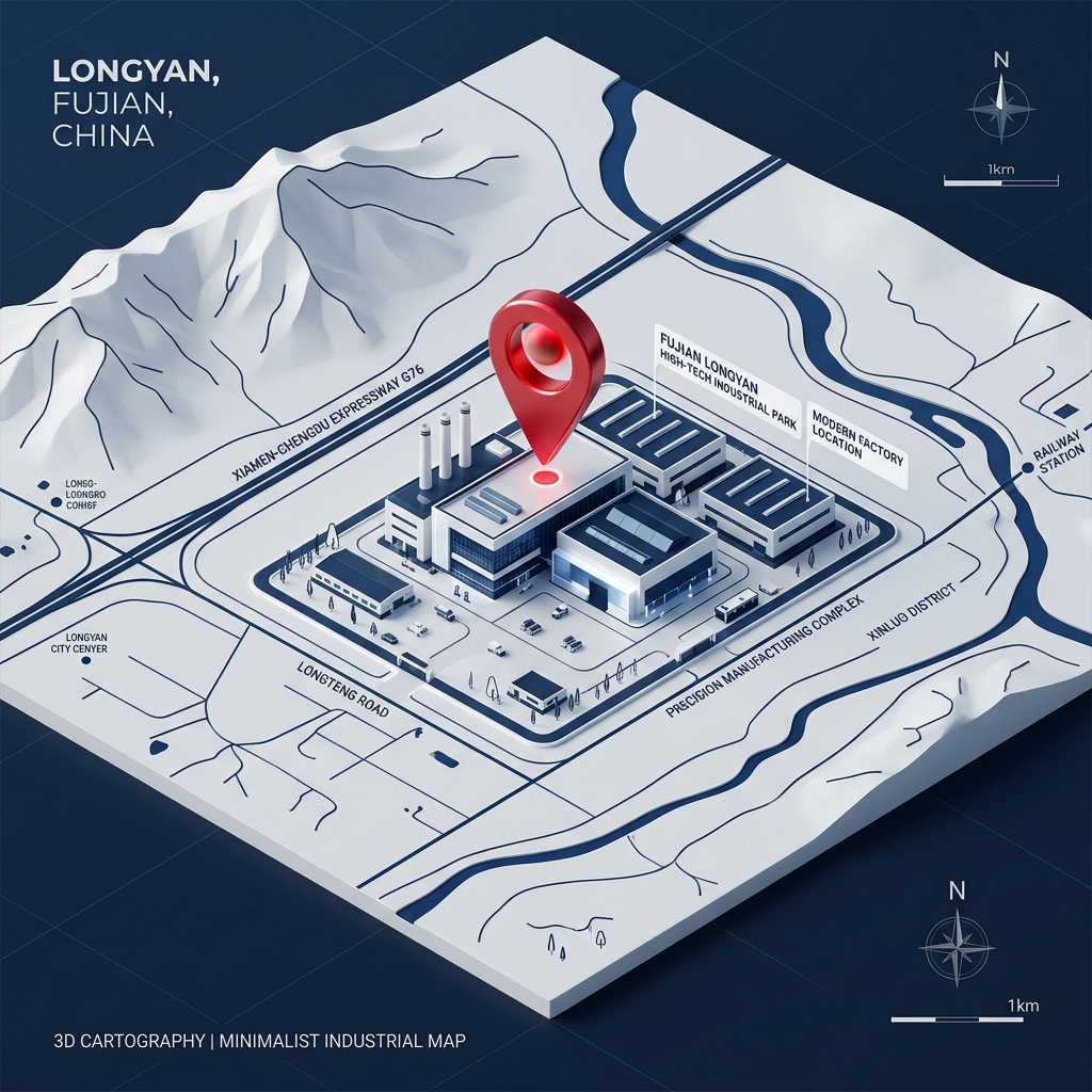 Factory Location Map